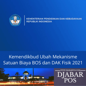 Kemendikbud Ubah Mekanisme Satuan Biaya BOS dan DAK Fisik 2021