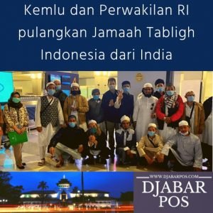 Kemlu dan Perwakilan RI pulangkan Jamaah Tabligh Indonesia dari India