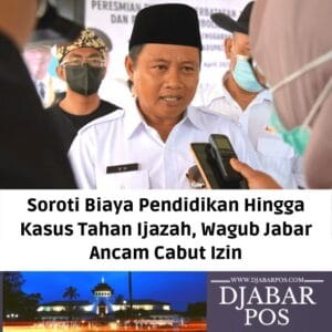 Soroti Biaya Pendidikan Hingga Kasus Tahan Ijazah, Wagub Jabar Ancam Cabut Izin