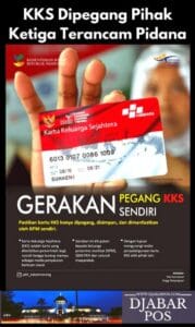 KKS Dipegang Pihak Ketiga Terancam Pidana