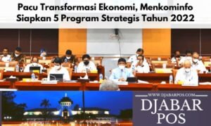 Pacu Transformasi Ekonomi, Menkominfo Siapkan 5 Program Strategis Tahun 2022