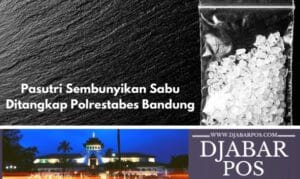 Pasutri Sembunyikan Sabu Ditangkap Polrestabes Bandung
