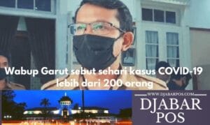 Wabup Garut sebut sehari kasus COVID-19 lebih dari 200 orang