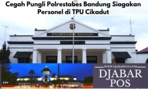 Cegah Pungli Polrestabes Bandung Siagakan Personel di TPU Cikadut