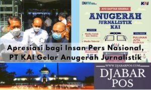 Apresiasi bagi Insan Pers Nasional, PT KAI Gelar Anugerah Jurnalistik