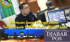 Bantuan bagi Warga Jabar Terdampak PPKM Mulai Disalurkan