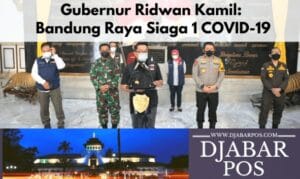 Gubernur Ridwan Kamil: Bandung Raya Siaga 1 COVID-19