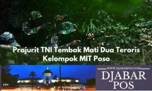 Prajurit TNI Tembak Mati Dua Teroris Kelompok MIT Poso