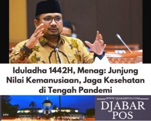 Iduladha 1442H, Menag: Junjung Nilai Kemanusiaan, Jaga Kesehatan di Tengah Pandemi