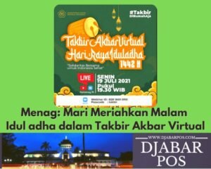 Menag: Mari Meriahkan Malam Iduladha dalam Takbir Akbar Virtual