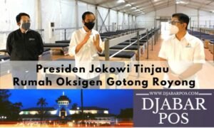 Presiden Jokowi Tinjau Rumah Oksigen Gotong Royong