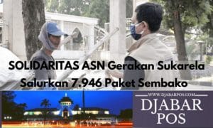 SOLIDARITAS ASN Gerakan Sukarela Salurkan 7.946 Paket Sembako