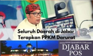 Seluruh Daerah di Jabar Terapkan PPKM Darurat