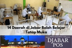 14 Daerah di Jabar Boleh Belajar Tatap Muka