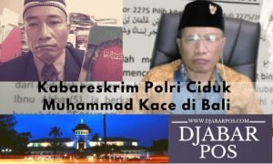 Kabareskrim Polri Ciduk, Muhammad Kace di Bali