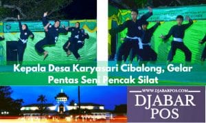 Kepala Desa Karyasari Cibalong, Gelar Pentas Seni Pencak Silat