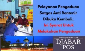 Pelayanan Pengaduan Satgas Anti Rentenir Dibuka Kembali, Ini Syarat Untuk Melakukan Pengaduan