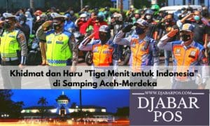 Khidmat dan Haru “Tiga Menit untuk Indonesia” di Samping Aceh-Merdeka