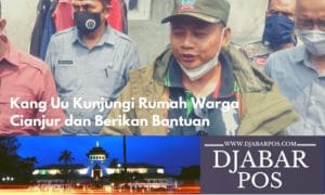 Kang Uu Kunjungi Rumah Warga Cianjur dan Berikan Bantuan
