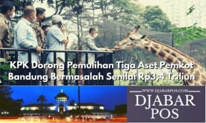 KPK Dorong Pemulihan Tiga Aset Pemkot Bandung Bermasalah Senilai Rp3,4 Triliun