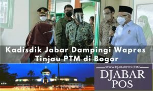 Kadisdik Jabar Dampingi Wapres Tinjau PTM di Bogor