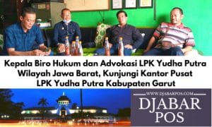 Kepala Biro Hukum dan Advokasi LPK Yudha Putra Wilayah Jawa Barat Kunjungi Kantor Pusat LPK Yudha Putra Kabupaten Garut.