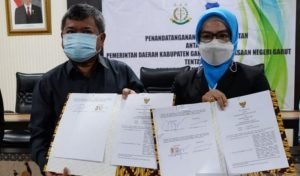 Pemkab dan Kejari Garut Jalin Kerjasama Pendampingan Hukum Cegah Korupsi￼