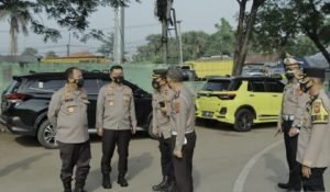 Kapolda Jabar Cek Kesiapan Pengamanan Mudik Lebaran di Karawang￼