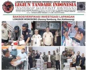 Bhakti Sosial dan Bantuan Logistik Legiun Tandabe Indosesia