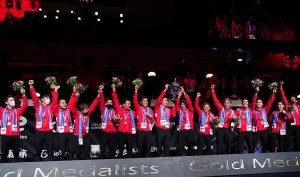 Tim Bulu Tangkis Indonesia Tempati Grup A Piala Thomas dan Uber 2022