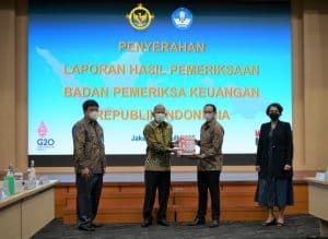 Kemendikbudristek untuk ke-9 Kalinya Raih WTP dari BPK