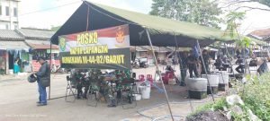 Bantu Kesulitan Masyarakat, Kodim 0611/Garut Dirikan Dapur Lapangan
