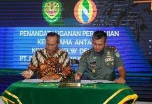 Kodam III/Slw Gandeng PT. Perkebunan Nasional VIII, Perkuat Sishanta.