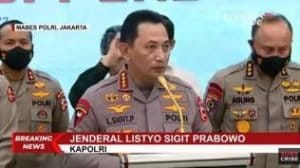 Kapolri : FS Jadi Tersangka, Perannya Memerintah Bharada E Menembak Brigadir J