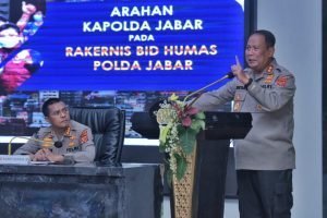 Kapolda Jabar Buka Rakernis Bidang Humas Polda Jabar Tahun 2022