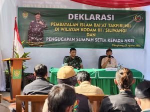 51  Orang Mantan Warga NII Ucapkan Sumpah Setia Kembali Kepada NKRI