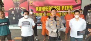 Sat Reskrim Polres Cimahi Tangkap 4 Pembobol Superindo Cimahi