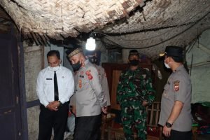 Satu Lagi Tebar Kebaikan Kapolres Cimahi Tinjau Lokasi Perencanaan Pembagunan Rutilahu Ke-22