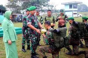 Danbrigif 15/Kujang II Tutup Resmi Acara Tradisi Pengkujangan Prajurit Kujang Siliwangi