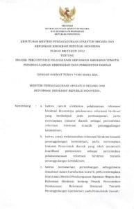 Jawa Barat Ditetapkan Jadi Proyek Percontohan Pelaksanaan RB Tematik