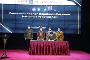 Rilis SKB Netralitas, Menteri Azwar Anas: ASN Harus Netral dalam Pemilu 2024