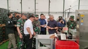 HUT ke-77 TNI, Kasad Tinjau Fasilitas Produksi Munisi Pindad untuk Dukung Kebutuhan TNI