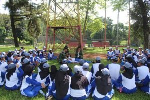 Yonif 315/Garuda, Gelar Latihan Dasar Kepemimpinan Kepada Siswa Siswi SMAN 3 Bogor
