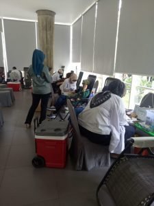 PMI Lengkong, Malaka dan Komunitas 94gas Gelar Donor Darah