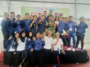 Harumkan Kodam III/Slw, Dua Prajurit    Raih Medali Emas Cabor Karate