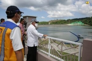 Menteri Basuki Tinjau Bendungan Beringin Sila di NTB