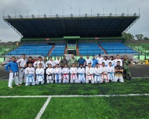 Kontingen Karate Kodam III/Slw, Targetkan 10 Medali Emas Di Ajang Kejuaraan Piala Raja International Championship Yogyakarta