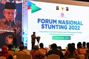 Hadiri Forum Nasional Stunting 2022, Wapres Minta Kepala Daerah Optimalkan SDM Dukung Garda Terdepan Pelaksana Program