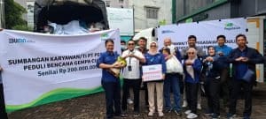 Karyawan Karyawati Pegadaian Salurkan Bantuan Untuk Korban Gempa Cianjur