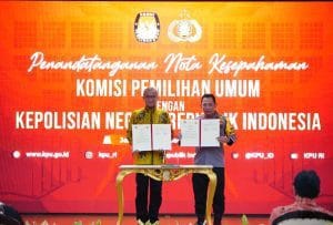 MoU dengan KPU, Kapolri: Jaga Persatuan Kesatuan di Pemilu 2024 Syarat Mutlak